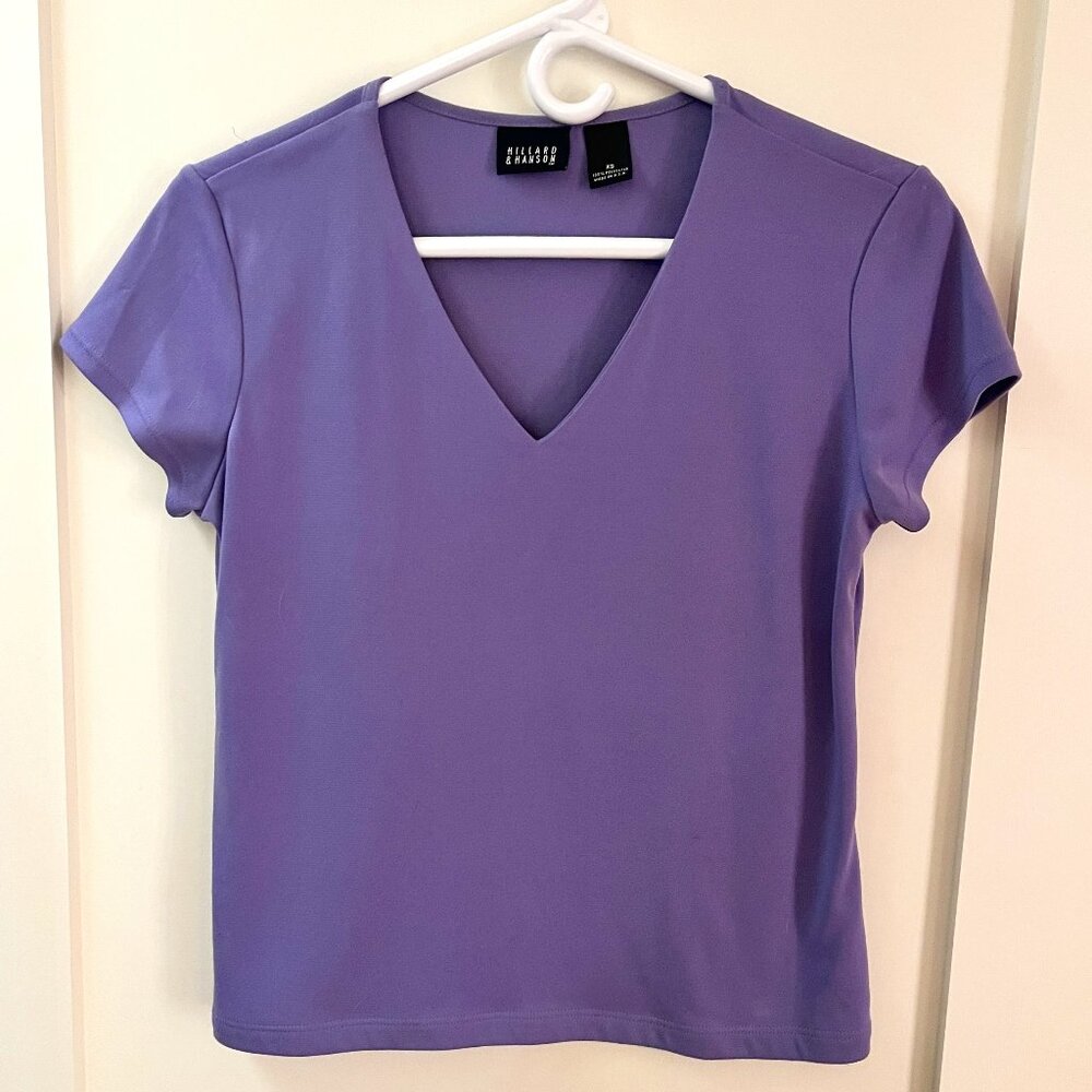 Vintage Hillard & Hanson Women's Shirt, Size XS